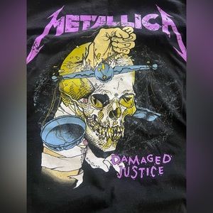 Metallica women’s oversized tshirt